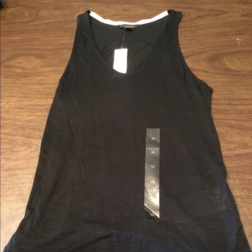 Banana Republic women’s tank Sz XS Black NWT